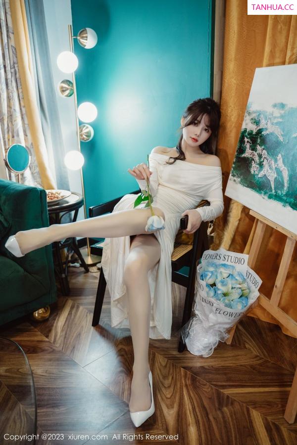 婠婠么  [XiuRen]高清写真图 2023.01.29 No.6182 婠婠么 丝袜美腿第34张图片